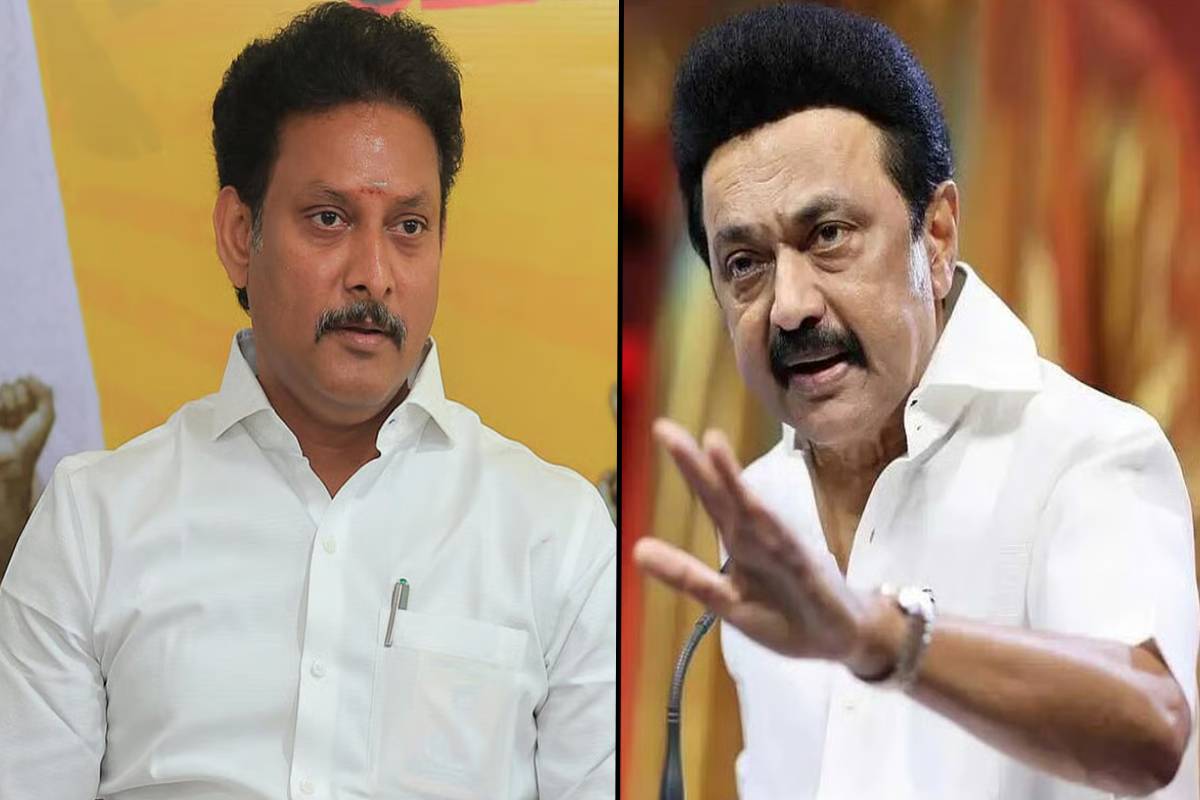 100 கோடி ரூபாய் இலஞ்ச வழக்கில் திமுக முன்னாள் அமைச்சர் கைது - தவெகவுக்கு ஸ்டாலின் கடும் கண்டனம் | Dmk Ex Minister Anbil Mahesh Poyyamozhi Arrested 100 கோடி ரூபாய் இலஞ்ச வழக்கில் திமுக முன்னாள் அமைச்சர் கைது - தவெகவுக்கு ஸ்டாலின் கடும் கண்டனம் | Dmk Ex Minister Anbil Mahesh Poyyamozhi Arrested