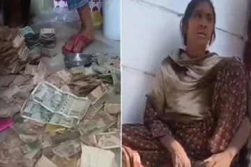 பிச்சை எடுத்து வாழும் மூதாட்டி - கையில் குவியல் குயிலாக பணம்!