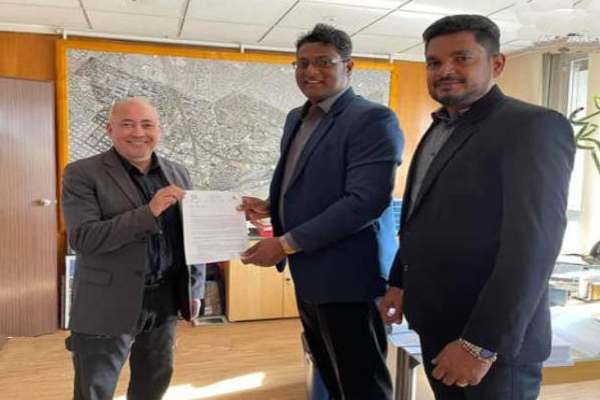 பிரான்ஸ் எம்.பியிடம் முக்கிய கோரிக்கையை விடுத்த யாழ்.மாநகர முதல்வர் | Jaffna Manivannan Two Important Demands In France