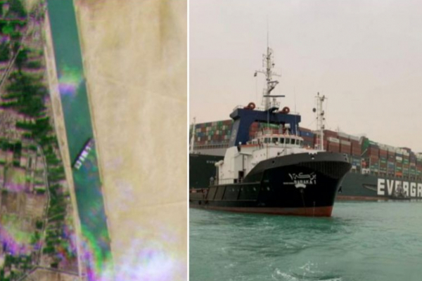 கரை தட்டிய கப்பல்: பதட்டத்தில் உலக நாடுகள் காரணம் என்ன? | Suez Canal World Economy Shipwrecked கரை தட்டிய கப்பல்: பதட்டத்தில் உலக நாடுகள் காரணம் என்ன? | Suez Canal World Economy Shipwrecked