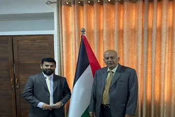 பலஸ்தீன் நாட்டின் இலங்கைக்கான தூதுவரை சந்தித்த நாடாளுமன்ற உறுப்பினர் எஸ்.எம்.எம். முஷாரப் (Photos)