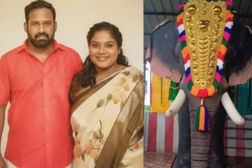 ரோபோ ஷங்கர் நினைவாக பிரபல கோவிலுக்கு Robotic யானையை பரிசளித்த பிரபல சீரியல் நடிகர்... இந்திரஜா வெளியிட்ட வீடியோ