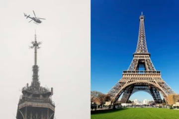 ஒரே நாளில் ஆறு மீற்றர் ’வளர்ந்த’ ஈபிள் கோபுரம்: ஒரு வரலாற்றுச் சிறப்பு மிக்க நிகழ்வு