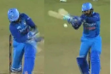 இறுதி ஓவரில் களம் கண்ட தினேஷ் கார்த்திக்! சிக்சர், பவுண்டரி விளாசி எதிரணியை கதறவிட்ட வீடியோ