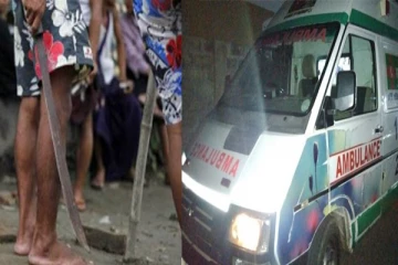 யாழில் இரண்டு வயது குழந்தை உட்பட அறுவர் மீது வாள் வெட்டு (Photos)