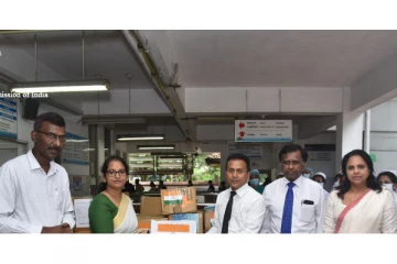 பேராதெனிய வைத்தியசாலைக்கு கையளிக்கப்பட்ட இந்தியாவின் மருத்துவப் பொருட்கள்!