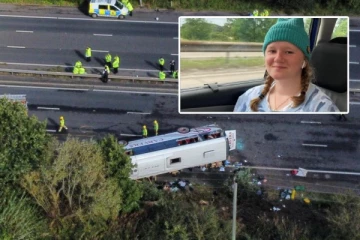 பிரித்தானியாவில் பள்ளி பேருந்து கவிழ்ந்து விபத்து: 14 வயது சிறுமி மற்றும் பேருந்து சாரதி உயிரிழப்பு