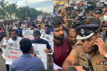 கொழும்பில் மீண்டும் வெடித்த போராட்டம்..! காவல்துறை குவிப்பு - நேரடி ரிப்போர்ட்