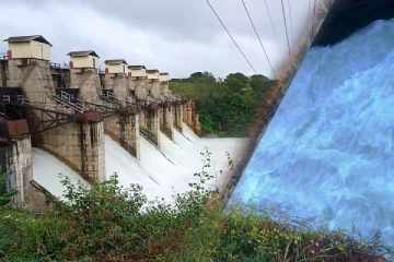 லுணுகம்வெஹர நீர்த்தேக்கத்தின் வான் கதவுகள் திறப்பு!