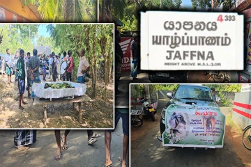 யாழில் நெகிழ்ச்சி சம்பவம் : வாத்தியங்கள் முழங்க நாயிற்க்கு இறுதிச் சடங்கு