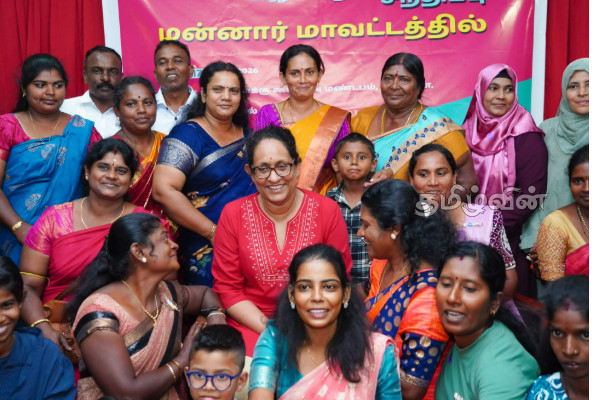 போர் முடிந்து நீண்ட வருடங்களாகியும் மாறாமலிருக்கும் வடு.. மன்னாரில் பிரதமர் ஹரிணி தெரிவிப்பு | Prime Minister Harini In Mannar Sri Lankan Tamils