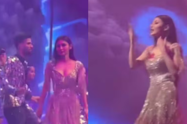 ஆண்கள் எல்லை மீறல், மேடையை விட்டு இறங்கிய நாகினி நடிகை | Mouni Roy Faced Uncomfortable Incident At Event
