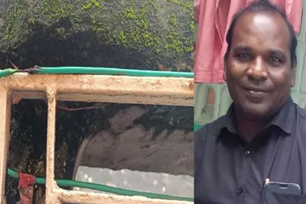 மழை தண்ணீரில் வழுக்கி விழுந்த தலைமை செயலக ஊழியர் - மின்சாரம் தாக்கி உயிரிழப்பு - தமிழ்நாடு