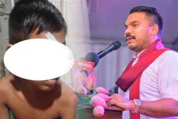 நாமலின் மக்கள் பேரணியில் சிறுவன் ஒருவனுக்கு நேர்ந்த கதி