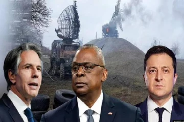 உக்ரைன் அதிபரை சந்தித்த அமெரிக்காவின் முக்கிய அமைச்சர்கள்!