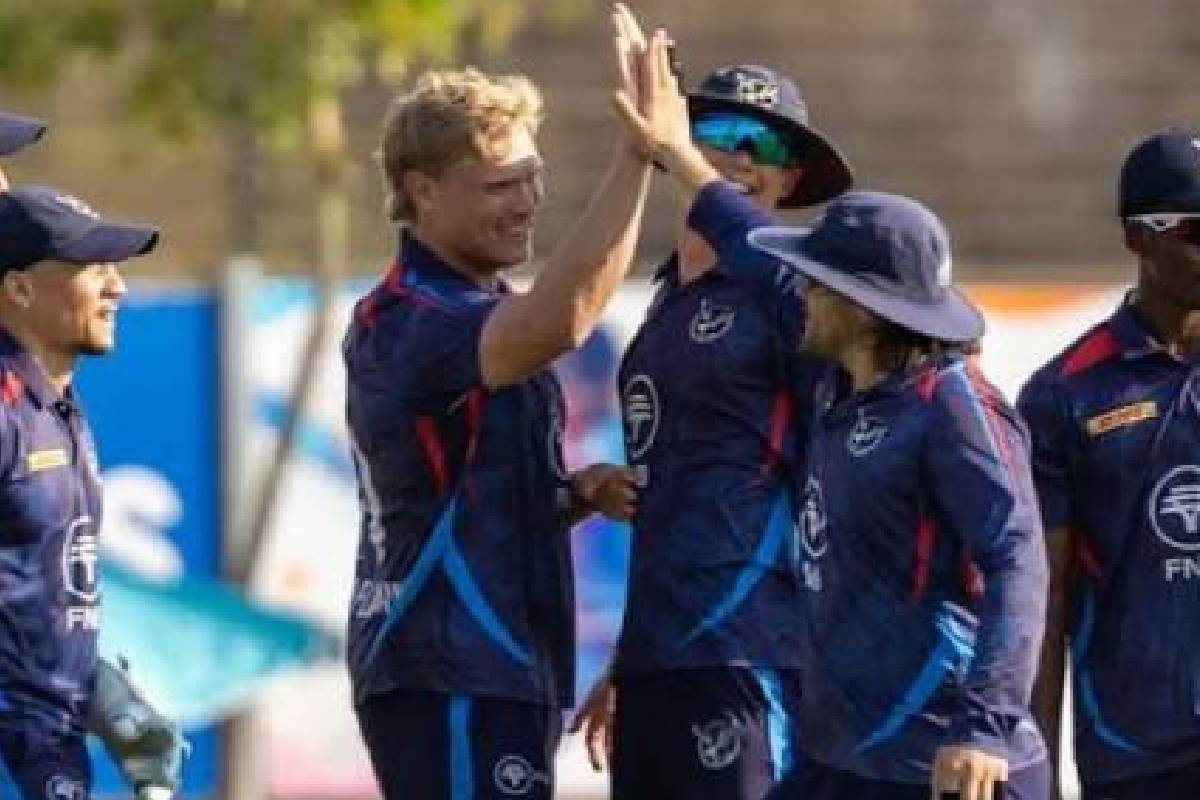 நமீபியாவுக்கு எதிரான போட்டியில் வெற்றி ஈட்டிய சிம்பாப்வே அணி | Zimbabwe Team Wins Match Against Namibia