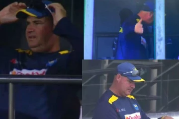 ஆட்டம் கைவிட்டு போனதால் பல முகபாவனையில் ஆத்திரத்தை காட்டிய இலங்கை பயிற்சியாளர்! அதை பார்த்த நெட்டிசன்கள் செய்த செயல்