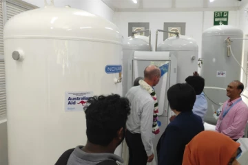 முல்லைத்தீவு மாவட்ட மருத்துவமனைக்கு ஒட்சிசன் ஆலை!(Photos)