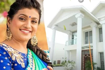 நடிகை ரோஜாவின் பிரம்மாணட வீட்டை பார்த்துள்ளீர்களா?- அவர் கட்டியுள்ள புதிய வீடு