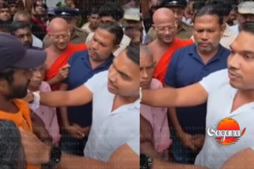 දුක බලන්න ගිය නාමල්ට ලග්ගල දී දරුණු විරෝධයක්