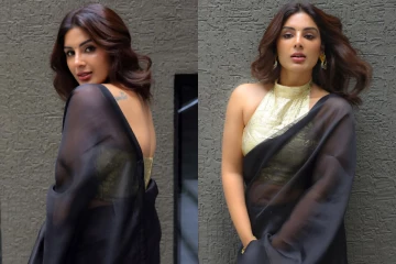 ட்ரான்ஸ்பரென்ட் சேலையில் நடிகை சம்யுக்தாவின் அசத்தலான போட்டோஷூட்..