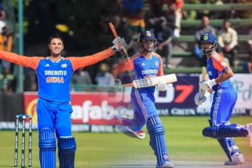 100 ஓட்டங்கள் வித்தியாசத்தில் சிம்பாப்பே அணியை தோற்கடித்த இந்தியா