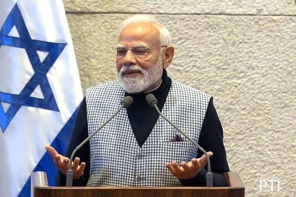 modi speech in israel