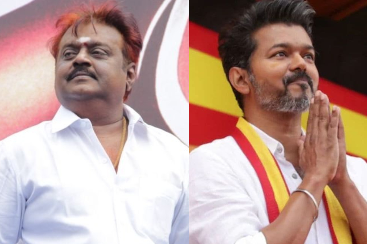 இரண்டு தொகுதியில் நிற்பதை அன்றே தாக்கிய கேப்டன் விஜயகாந்த் | Vijayakanth About Standing In Two Constituencies