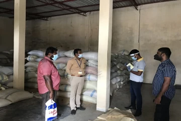 வவுனியாவில் அமைந்துள்ள நெற்களஞ்சியசாலைக்கு சீல்