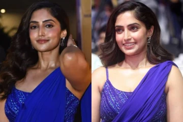 பிகில் பட சிங்கப்பெண்-ஆ இது!! பட விழாவில் சேலையில் மயக்கும் நடிகை ரெபா மோனிகா..