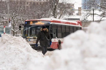 டொரொண்டோவில் மீண்டும் பனிப்பொழிவு