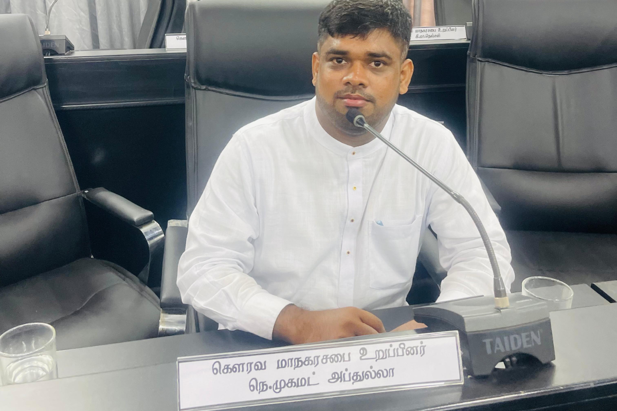 அனோஜனின் விடுதலைக்காக குரல் கொடுக்கும் யாழ். முஸ்லிம்கள்: யாழ். மாநகரசபை உறுப்பினர் வலியுறுத்தல் | Abdullah Statement Abut Anojan