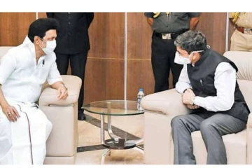 வெள்ள பாதிப்பு - இன்று ஆளுநரை நேரில் சந்திக்கிறார் தமிழக முதலமைச்சர் மு.க.ஸ்டாலின்