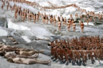 ගැහැණු පිරිමි එකට, එකවර 2000ක් නිරුවත් වෙයි..නිරුවත් කරන තැන සහ දෙන දේ මෙන්න.(PHOTOS)