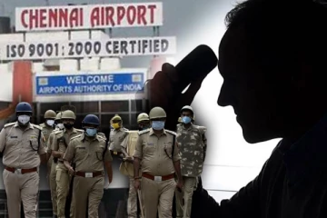 சென்னை விமான நிலையத்தில் பரபரப்பு: மீண்டும் வெடிகுண்டு மிரட்டல்