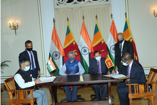 இந்தியாவிற்கும் சிறிலங்காவிற்கும் இடையில் கைச்சாத்திடப்பட்ட புரிந்துணர்வு ஒப்பந்தங்கள் | Five Mous Signed Between India And Sri Lanka