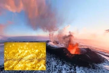 தினமும் தங்கத்தை உமிழும் எரிமலை., இதுவரை 1500 கிலோவிற்கு மேல் கக்கியதாக கணிப்பு