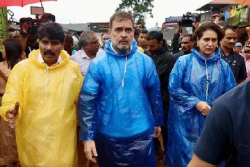 மண்ணுக்குள் புதைந்த வயநாடு.., 100 வீடுகள் கட்டி கொடுப்பதாக ராகுல் காந்தி உறுதி