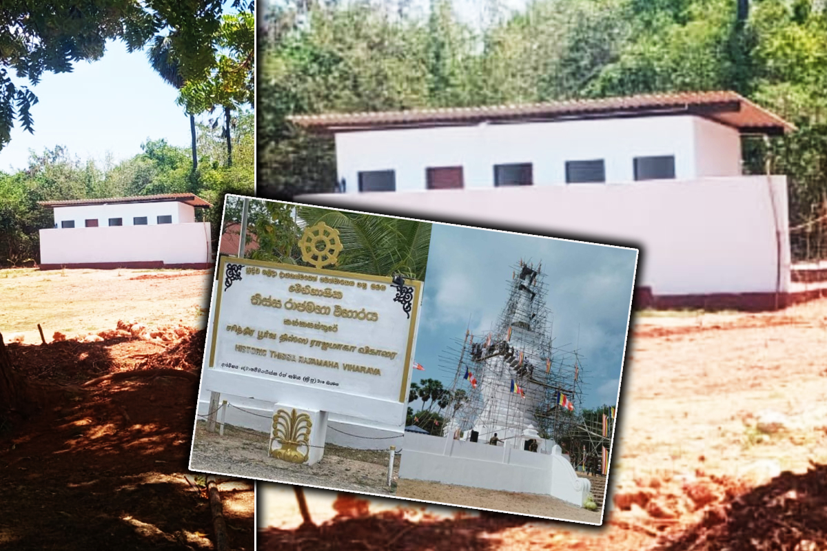 சட்டவிரோத விகாரைக்குள் சட்டவிரோத கட்டிடங்கள்: தையிட்டியில் புதிய சர்ச்சை