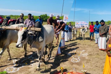 மட்டக்களப்பில் இடம்பெற்ற ஏர்பூட்டு விழா