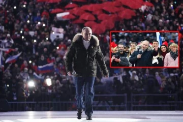 ரஷ்ய தொலைக்காட்சியில் திடீரென பாதியிலேயே நிறுத்தப்பட்ட விளாதிமிர் புதினின் பேச்சு