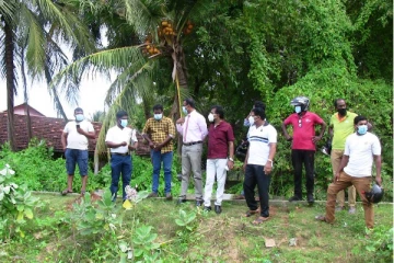 கல்லடி பாலத்திற்கு அருகில் ஆக்கிரமிப்பு முயற்சி: மட்டு மாநகர முதல்வரால் முறியடிப்பு (PHOTOS)