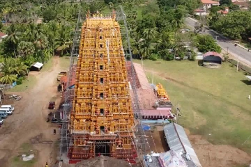 வரலாற்றுச் சிறப்பு மிக்க ஒட்டுசுட்டான் தான்தோன்றீஸ்வரர் ஆலய மகா கும்பாபிசேகம் இன்று ( படங்கள்)