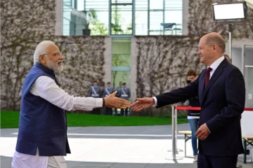 ஜெர்மன் பிரதமர் ஒலஃப் ஸ்கோல்ஸ்-ஐ சந்தித்தார் பிரதமர் மோடி - இரு நாட்டு உறவு குறித்து ஆலோசனை