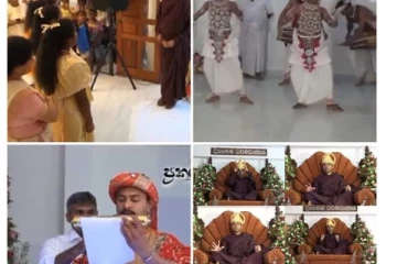 දියසෙන් ඔටුනු පළදයි..භික්ෂුවක් ඉතා උත්සවශ්රීයෙන් න්යෂ්ටික බලය සහිත දියසෙන් ධර්ම රාජ්යය පිහිටුවයි..!කවුරුත් හොයන වීඩියෝව මෙන්න..(VIDEO /PHOTOS)