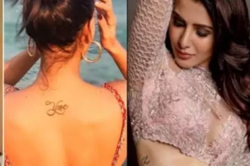 அந்த இடத்தில் அப்படியொரு டேட்டூ!! விவாகரத்துக்கு பின் அழிக்காத நடிகை சமந்தா..