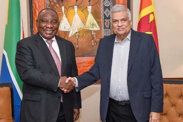 இலங்கையுடனான நட்புறவை பலப்படுத்த விருப்பம் தெரிவித்த தென்னாபிரிக்க ஜனாதிபதி