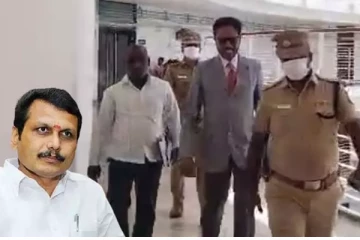 தன்னை தரையில் போட்டு தரதரவென இழுத்ததாக மனித உரிமை ஆணையத்தில் அமைச்சர் செந்தில் பாலாஜி தெரிவிப்பு