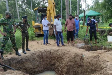 முல்லைத்தீவில் தங்கத்தை தேடும் பணி தீவிரம்