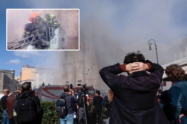 ரோமில் இடிந்து விழுந்த 13ம் நூற்றாண்டு கோபுரம்: 11 மணி நேரம் இடிபாடுகளில் சிக்கிய தொழிலாளி | Rome Tower Collapse Worker Trapped Under Rubble ரோமில் இடிந்து விழுந்த 13ம் நூற்றாண்டு கோபுரம்: 11 மணி நேரம் இடிபாடுகளில் சிக்கிய தொழிலாளி | Rome Tower Collapse Worker Trapped Under Rubble